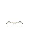 Silhouette Geometrically Framed Flat Mirror In White