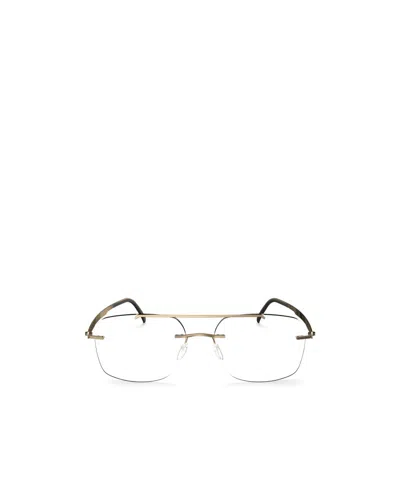 Silhouette Geometrically Framed Flat Mirror In White