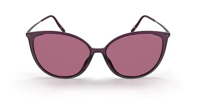 Silhouette Hermosa Fullrim 3195/75 4060 Occhiali Da Sole Purple Per Uomo
