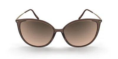 Silhouette Hermosa Fullrim 3195/75 6230 Occhiali Da Sole Marroni Per Uomo