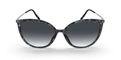Silhouette Hermosa Fullrim 3195/75 6540 Occhiali Da Sole Grigi Per Uomo