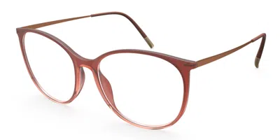 Silhouette Illusion Lite 1606/75 Women's Glasses, Orange, Size 54