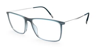 Silhouette Illusion Lite 2944/75 Men's Glasses, Blue, Size 55
