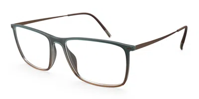 Silhouette Illusion Lite 2944/75 Men's Glasses, Brown, Size 55