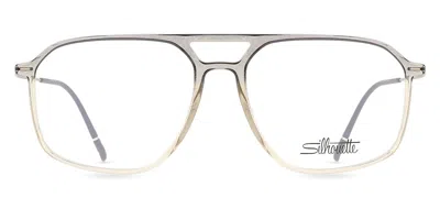 Silhouette Illusion Lite Fullrim 2969/75 6940 Occhiali Da Vista Chiari Per Uomo (solo Montatura)