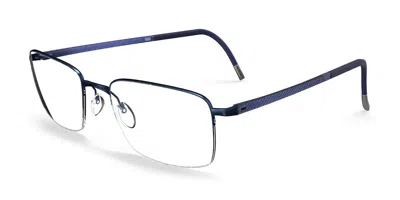 Silhouette Illusion Nylor 5560/75 Men's Glasses, Blue, Size 52