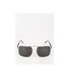 Silhouette Oversized Sunglasses In Black