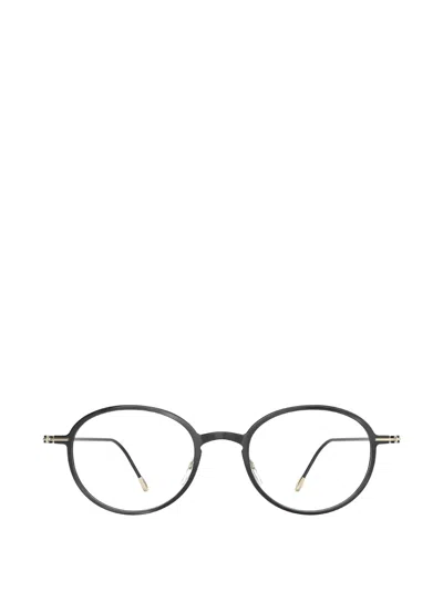Silhouette Lite Spirit Round-frame Glasses In Black