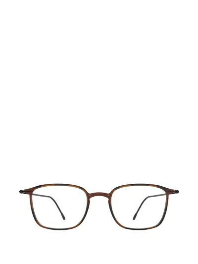 Silhouette Lite Spirit Square-frame Glasses In Brown