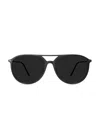 Silhouette Men's Sun Lite Brickell 59mm Sunglasses In Black