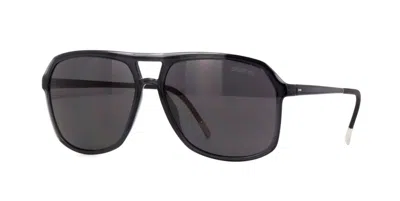 Pre-owned Silhouette Midtown 4080 Slate Grey/grey Polarized (6510) Sunglasses