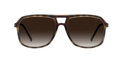 Silhouette Midtown 4080/75 6330 Occhiali Da Sole Tartarugatishell Per Uomo In Green