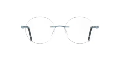 Silhouette Momentum Demo Senza Montatura 5529/ck 4740 Occhiali Da Vista Blu Per Uomo (solo Montatura) In Gold