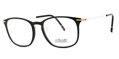 Silhouette Momentum Fullrim 2920/75 9082 Occhiali Da Vista Per Uomo (solo Montatura) In Black