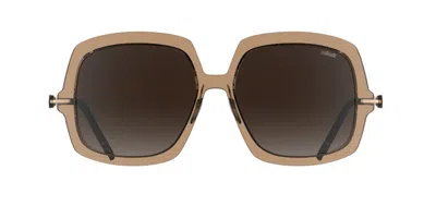 Silhouette Montamer 3197/75 6030 Occhiali Da Sole Marroni Per Uomo In Burgundy