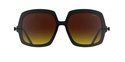 Silhouette Montamer 3197/75 9140 Occhiali Da Sole Neri Per Uomo In Neutral