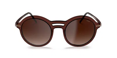 Silhouette Mougins Fullrim 4084/75 6130 Occhiali Da Sole Marroni Per Uomo