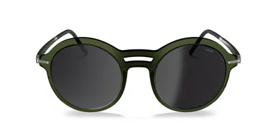 Silhouette Mougins Fullrim 4084/75 Polarized 5510 Occhiali Da Sole Verdi Per Uomo