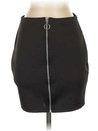 Pre-owned Silhouette Nyc Casual Skirt In Black