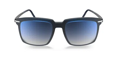 Silhouette Per Uomoton Fullrim 4082/75 4510 Occhiali Da Sole Blu Per Uomo In Blue