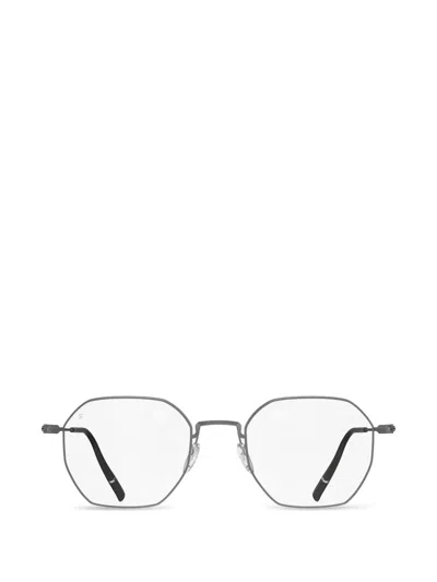 Silhouette Pure Visionary 几何形镜框眼镜 In Gray