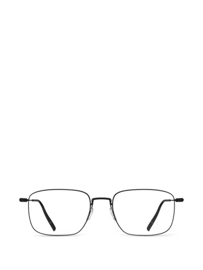 Silhouette Pure Visionary Rectangle-frame Glasses In Black