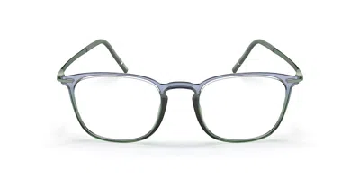 Silhouette Rising Dawn Fullrim 2963/75 5740 Occhiali Da Vista Blu Per Uomo (solo Montatura)
