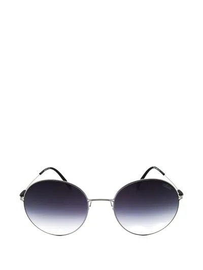 Silhouette Sant Pere Round-frame Sunglasses In Silver