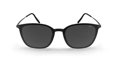 Silhouette Sequoia Fullrim 4086/75 Polarized 9060 Occhiali Da Sole Neri Per Uomo In Black