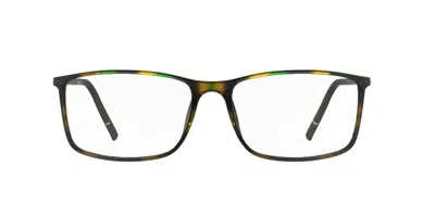 Silhouette Spx Illusion 2979/75 5530 Occhiali Da Vista Tartarugatishell Per Uomo (solo Montatura) In Gray