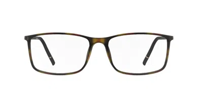 Silhouette Spx Illusion 2979/75 3030 Occhiali Da Vista Tartarugatishell Per Uomo (solo Montatura) In Burgundy