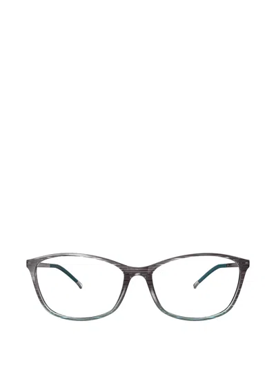 Silhouette Spx Illusion Cat-eye Glasses In Gray