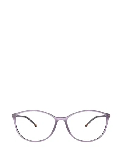 Silhouette Spx Illusion Cat-eye Glasses In Purple