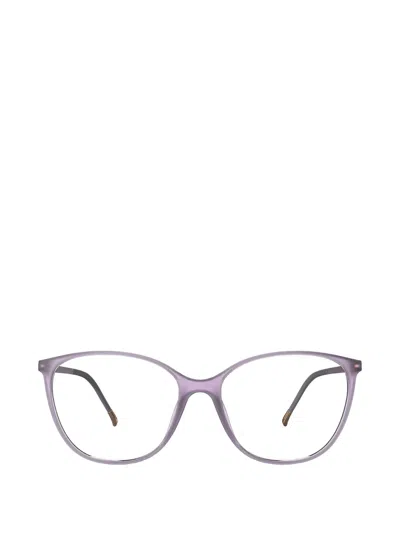 Silhouette Spx Illusion Cat-eye Glasses In Purple