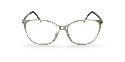 Silhouette Spx Illusion Full Rim 1601/75 Women's Glasses, Green, Size 52