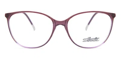 Silhouette Spx Illusion Full Rim 1601/75 Women's Glasses, Purple, Size 52