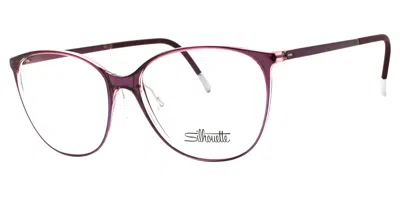 Silhouette Spx Illusion Montatura Completa 1601/75 4111 Occhiali Da Vista Per Donna (solo Montatura)