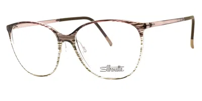 Silhouette Spx Illusion Montatura Completa 1601/75 5811 Occhiali Da Vista Per Donna (solo Montatura)