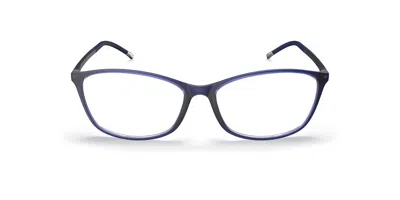 Silhouette Spx Illusion Full Rim 1603/75 Women's Glasses, Blue, Size 53