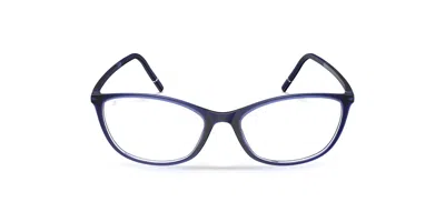 Silhouette Spx Illusion Full Rim 1617/75 Women's Glasses, Blue, Size 49