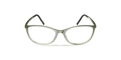 Silhouette Spx Illusion Full Rim 1617/75 Women's Glasses, Green, Size 49