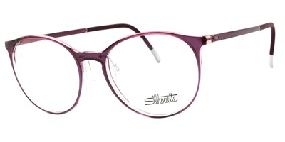 Silhouette Spx Illusion Montatura Completa 2936/75 4111 Occhiali Da Vista Per Donna (solo Montatura)