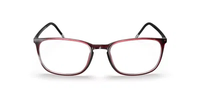 Silhouette Spx Illusion Full Rim 2943/75 Women's Glasses, Burgundy, Size 53
