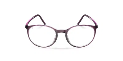 Silhouette Spx Illusion Full Rim 2960/75 Women's Glasses, Purple, Size 48