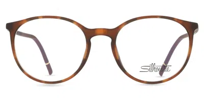 Silhouette Spx Illusion Full Rim 2960/75 Women's Glasses, Tortoiseshell, Size 48