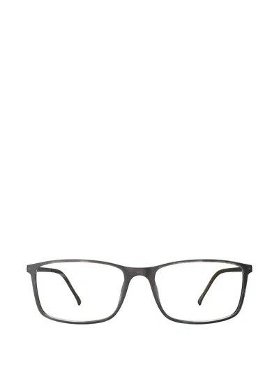 Silhouette Spx Illusion Rectangle-illusion Rectangle-frame Glasses In Gray