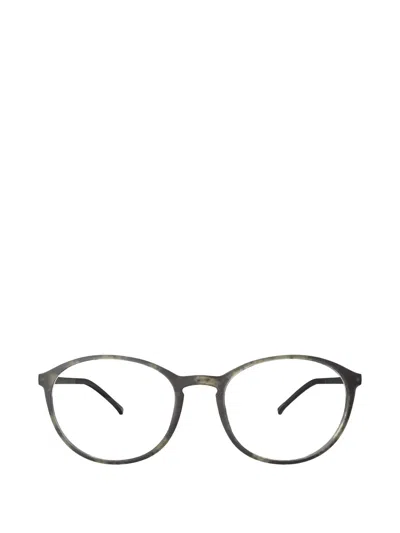 Silhouette Spx 일루션 라운드 프레임 안경