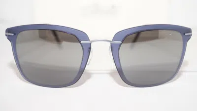 Pre-owned Silhouette Sunglasses Infinity Purple Grey Mirror 8700/75 4610 00/00