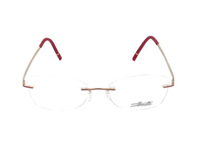 Silhouette Sunglasses  5529 3020 Gold / Siena Red /17/140