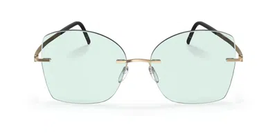 Silhouette Terranea Senza Montatura 8193/75 7520 Occhiali Da Sole Oro Per Uomo In Gold